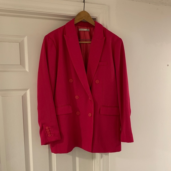 Hot Pink Blazer - Picture 1 of 5